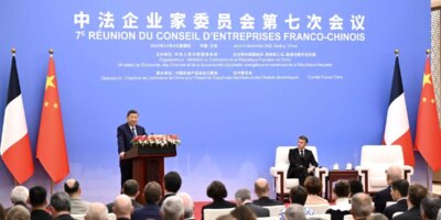 Çin Cumhurbaşkanı Xi ve Fransa Cumhurbaşkanı Macron, Çin-Fransa İş Kurulu 7. Toplantısının Kapanış Merasimine Katıldı