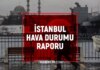 5 Aralık Cuma yarın İstanbul’da hava nasıl olacak, kar ne vakit yağacak?