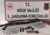 Niğde’de ruhsatsız silah operasyonunda 1 kişi yakalandı