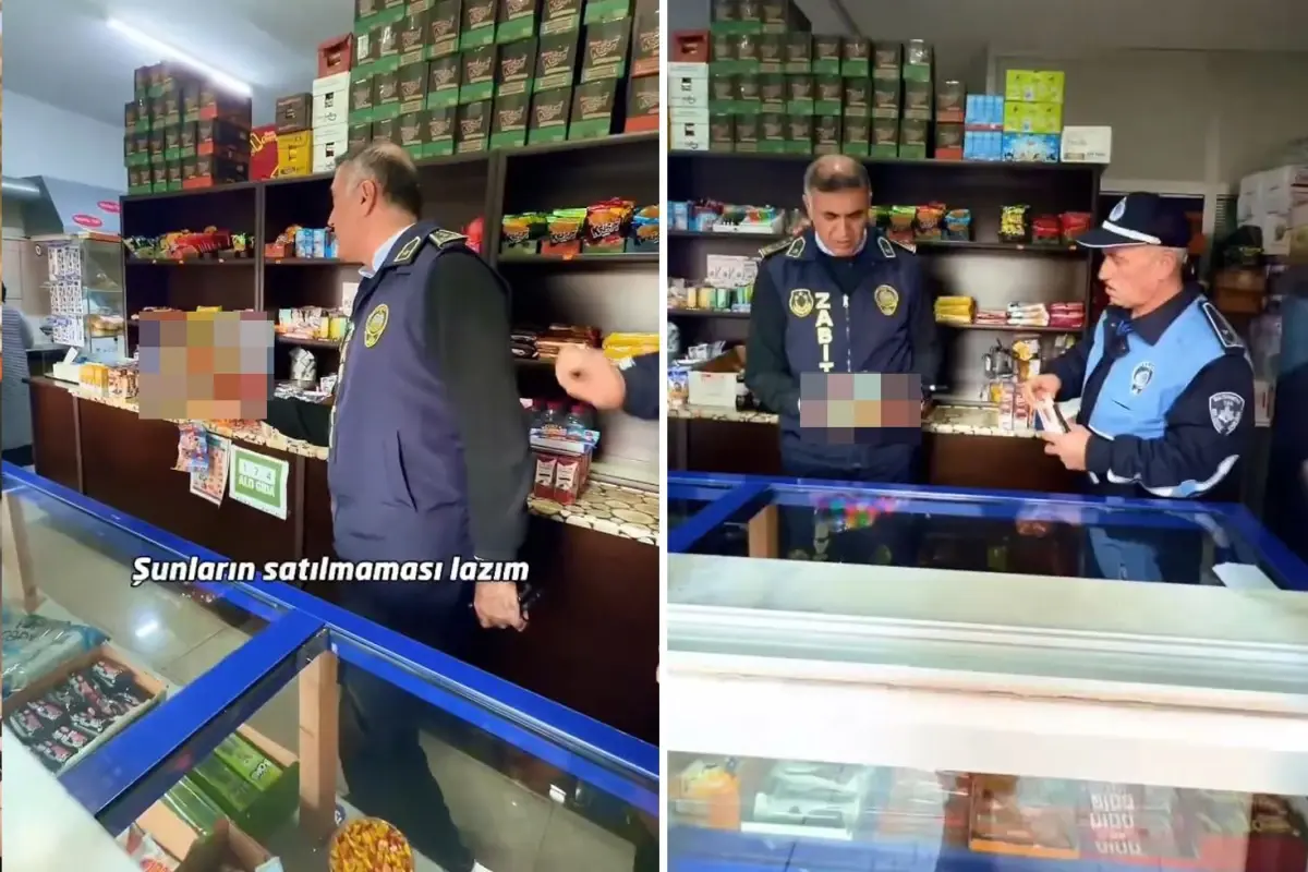 Raftaki eser kontrole giden zabıtayı kızdırdı: Satılmaması lazım, derhal kaldırın