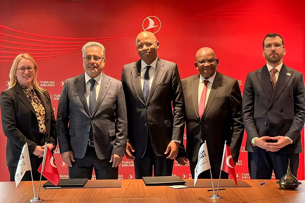 THY ve South African Airways ortak uçuş mutabakatı imzalandı THY ve South African Airways ortak uçuş mutabakatı imzalandı